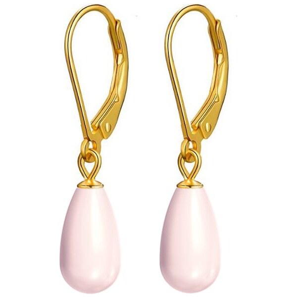 SWAROVSKI Elements Swarovski e. náušnice s ružovými perlami Sunibel 24593888