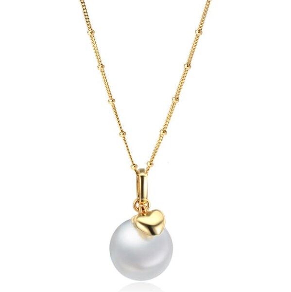 SWAROVSKI Elements Swarovski e. náhrdelník Swan lake s perlou a 24593914