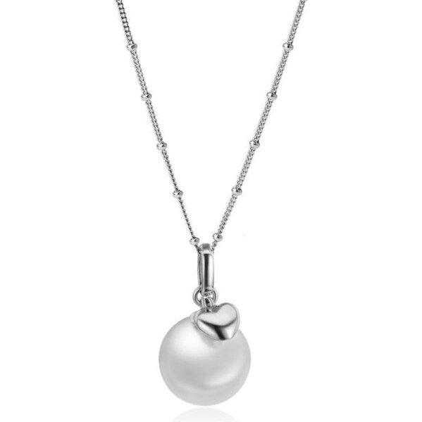 SWAROVSKI Elements Swarovski e. náhrdelník Swan lake s perlou a 24593915