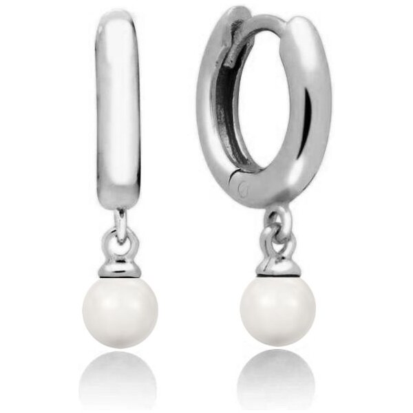 SWAROVSKI Elements Swarovski e. náušnice kruhy s perlami Prelude 24593936