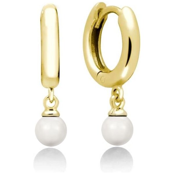 SWAROVSKI Elements Swarovski e. náušnice kruhy s perlami Prelude, 24593937