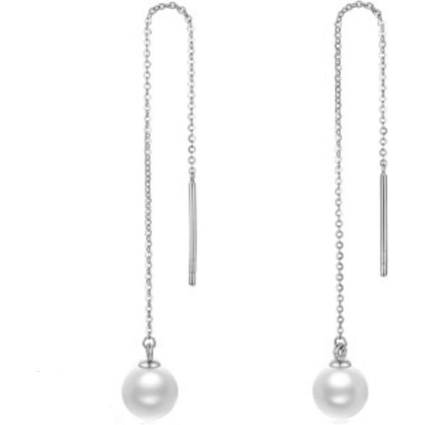 SWAROVSKI Elements Swarovski e. dlhé perlové náušnice Fondu see3489 24593994