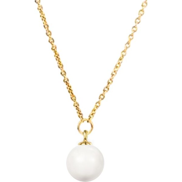 SWAROVSKI Elements Swarovski e. retiazka s bielou perlou Frappé 24594003