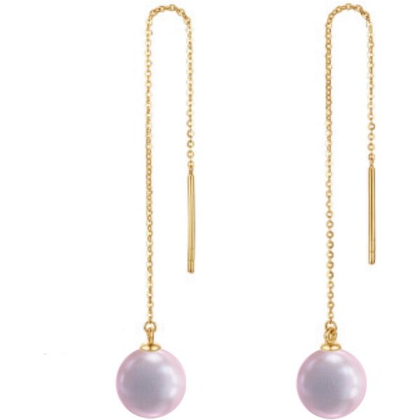 SWAROVSKI Elements Swarovski e. náušnice Frapeé, ružové perly see3505 24594022