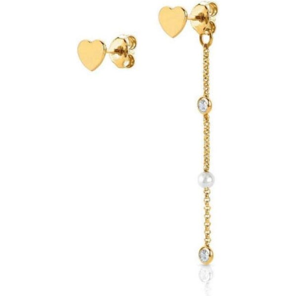 SWAROVSKI Elements Swarovski e. dámske asymetrické náušnice Aphrodite, 63319584