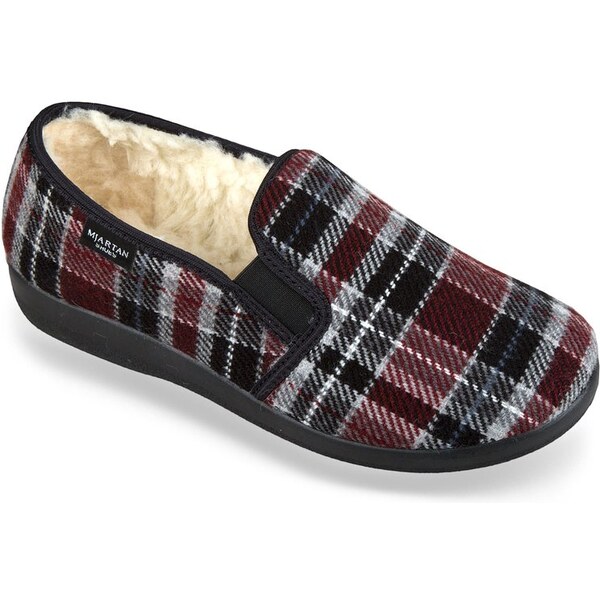 Mjartan Dámske celé uzavreté papuče zateplené - gumička 66274827