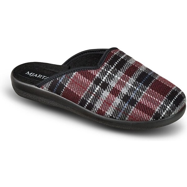 Dámske papuče Mjartan- karované 33566804