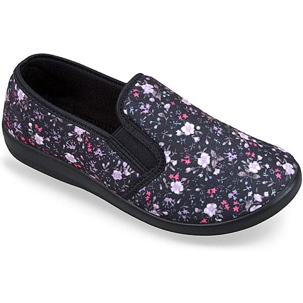 Mjartan Dámske celé uzavreté papuče nezateplené LA88- gumička 63069064