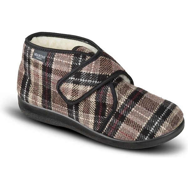 Dámske celé uzavreté papuče Mjartan na suchý zips- K85 24619876