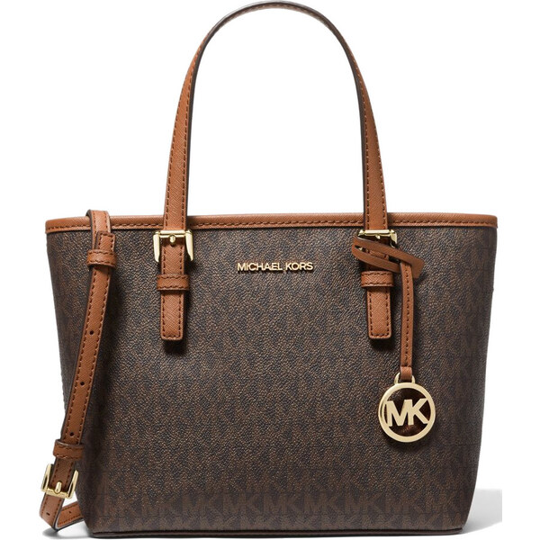 Michael Kors Kabelka Jet Set Travel Extra-Small Logo Top-Zip Tote Bag 63774153