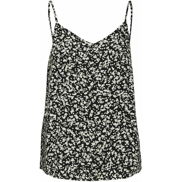 Selected Femme Petite Top SLFUMA čierna / biela 54225721