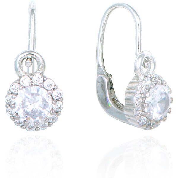 Olivie Strieborné náušničky pre bábätko 5185 24905045