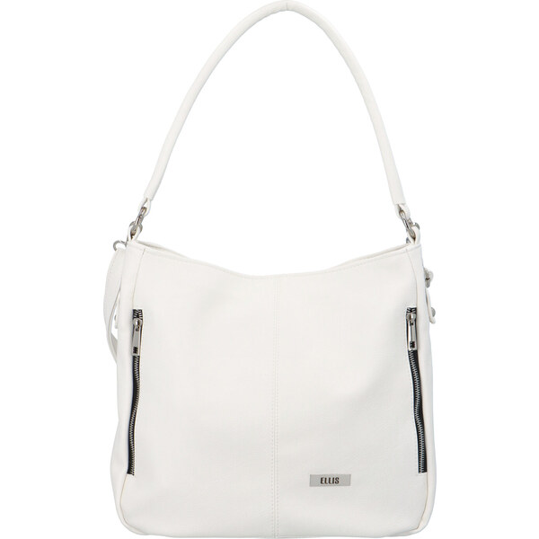 Dámska kabelka cez rameno krémovo biela - Ellis DjanGoa biela 24643339