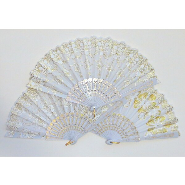 Vejár trblietavý- zlatý 24431752