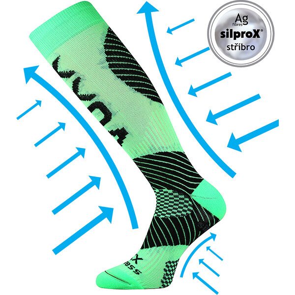 PROTECT kompresné podkolienky VoXX - PODKOLIENKY Zelená 43-46 1 pár 34766120