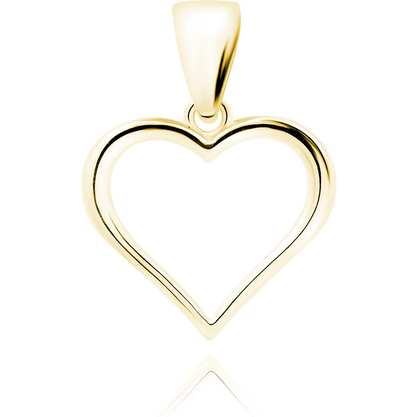 Olivie Strieborný prívesok SRDCE GOLD 5216 24905076