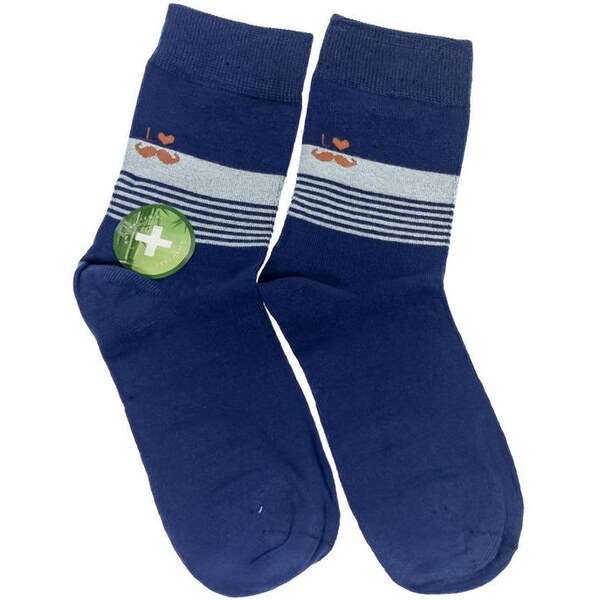 AURA.VIA Dámske modré ponožky GROOT 24686342