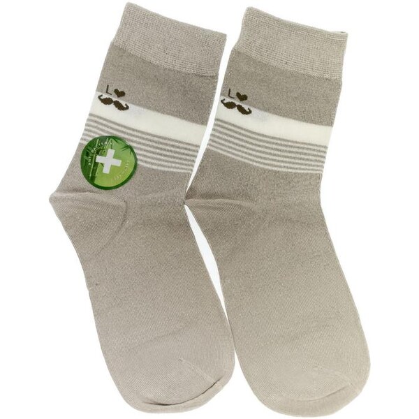 AURA.VIA Dámske sivé ponožky GROOT 62008501