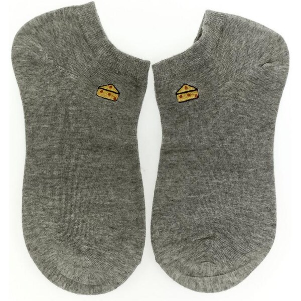 AURA.VIA Dámske tmavo-sivé ponožky DALS 24686359