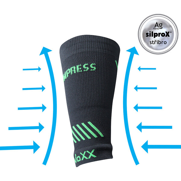 PROTECT kompresné bandáž VoXX - ZÁPÄSTIA Tm. sivá L / XL 1 kus 26458840