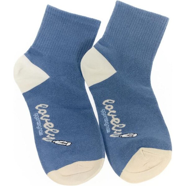 AURA.VIA Dámske modré ponožky FALCO 24705501