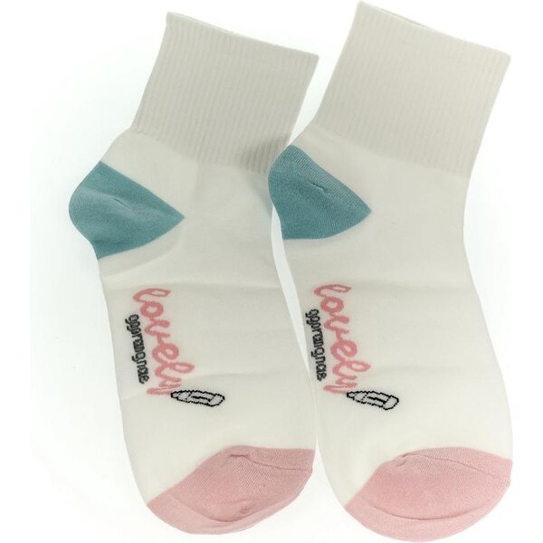 AURA.VIA Dámske biele ponožky FALCO 24705504