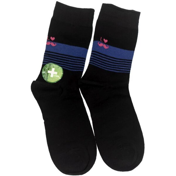 AURA.VIA Dámske čierne ponožky GROOT 24705537