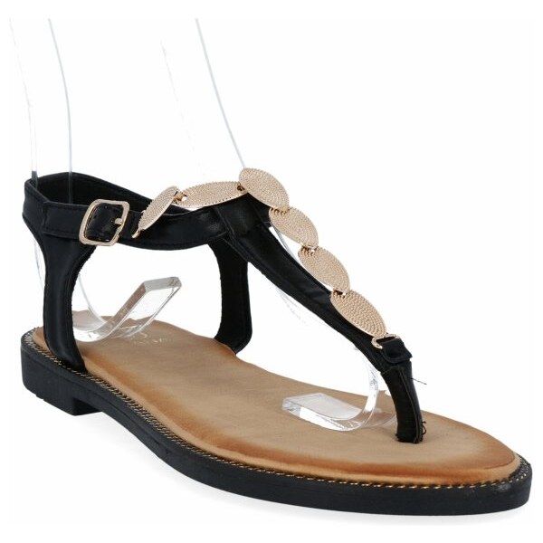 dámske sandálky Givana čierna BJ552 27614407