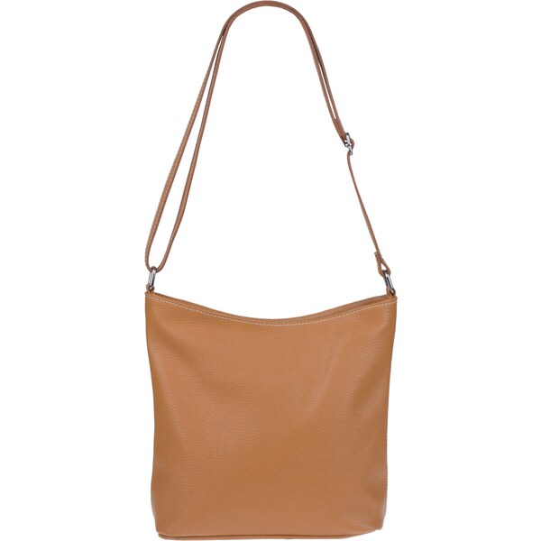 Camel kožená talianska crossbody kabelka Ebe Camel NovaKabelka.sk 24767937