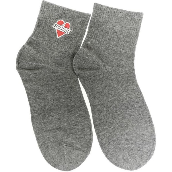 AURA.VIA Dámske tmavo-sivé ponožky PENELOPE 24794475