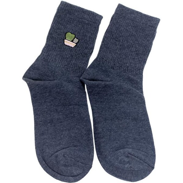 AURA.VIA Dámske modré ponožky LORNA 24794469