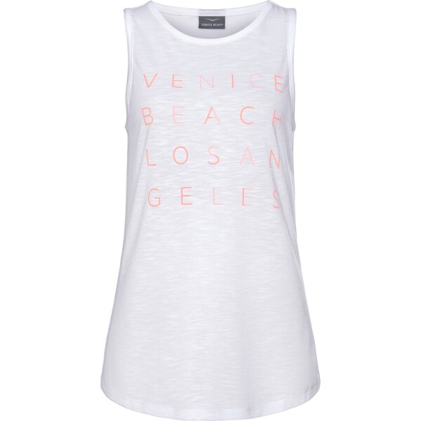 VENICE BEACH Top oranžová / biela 56433292