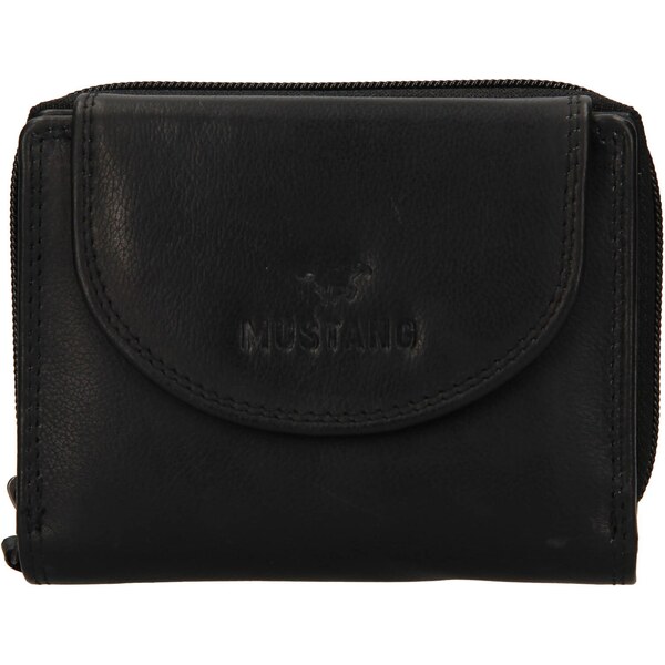 Dámska kožena peňaženka Mustang Alice - čierna 24830660