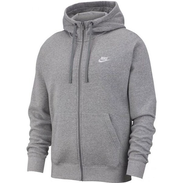Mikina Nike NSW Club Hoodie FZ M BV2648 063 muži 65556655