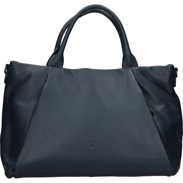 Elegantná dámska kožená kabelka Katana Stella - tmavo modrá 24847344