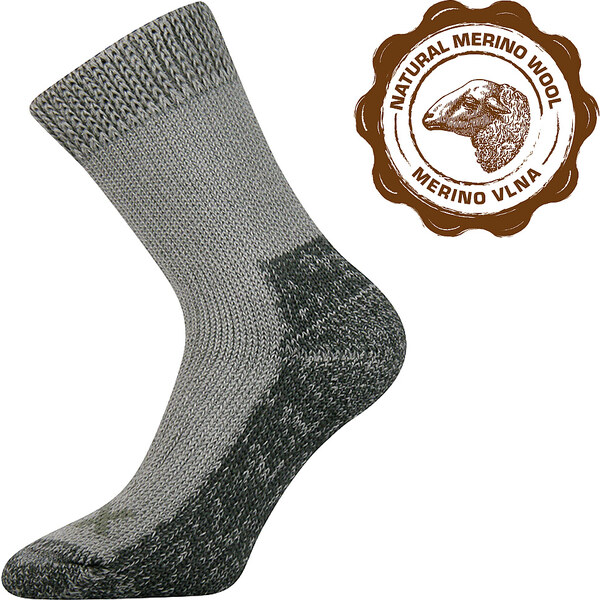 ALPIN zimné vlnené merino termo ponožky VoXX Sv. sivá 35-38 1 pár 26458917
