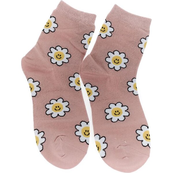 AURA.VIA Dámske ružové ponožky LETTY 24932487