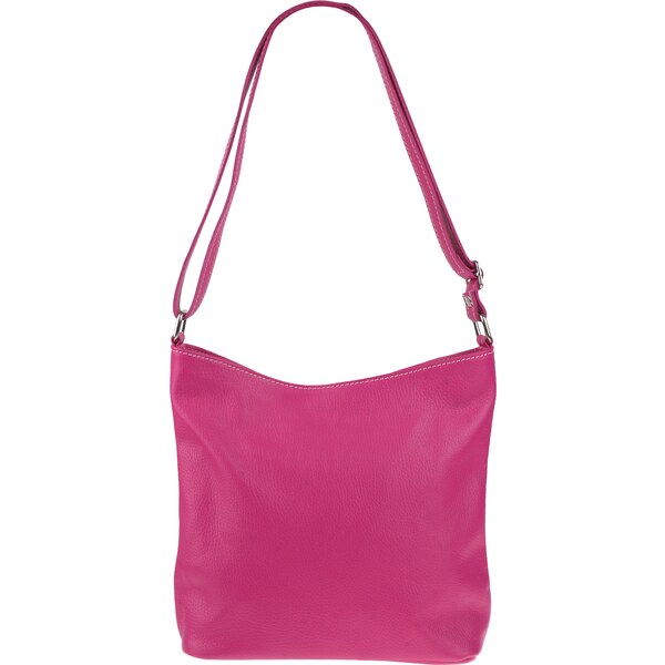 Ružová kožená talianska crossbody kabelka Ebe Fuxia NovaKabelka.sk 24932905