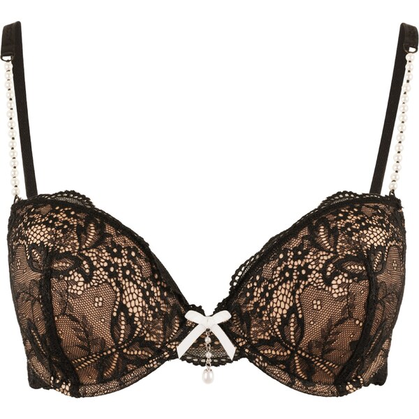 LASCANA Podprsenka krémová / čierna 54220675