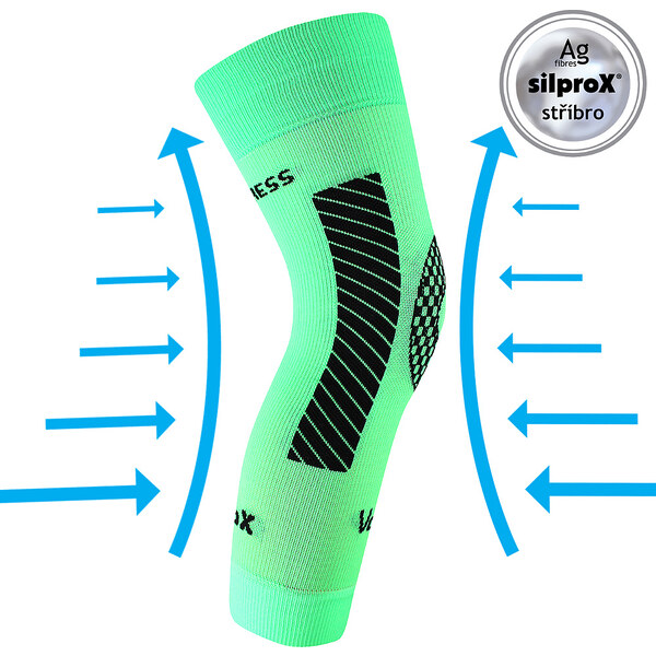 PROTECT bandáž na koleno VoXX - KOLENO Zelená S / M 1 kus 26458835