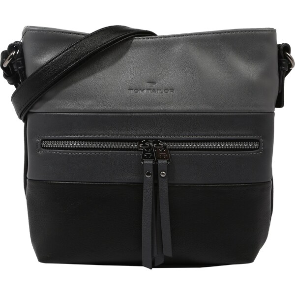 TOM TAILOR Taška cez rameno Ellen modrosivá / sivá / čierna 62224233