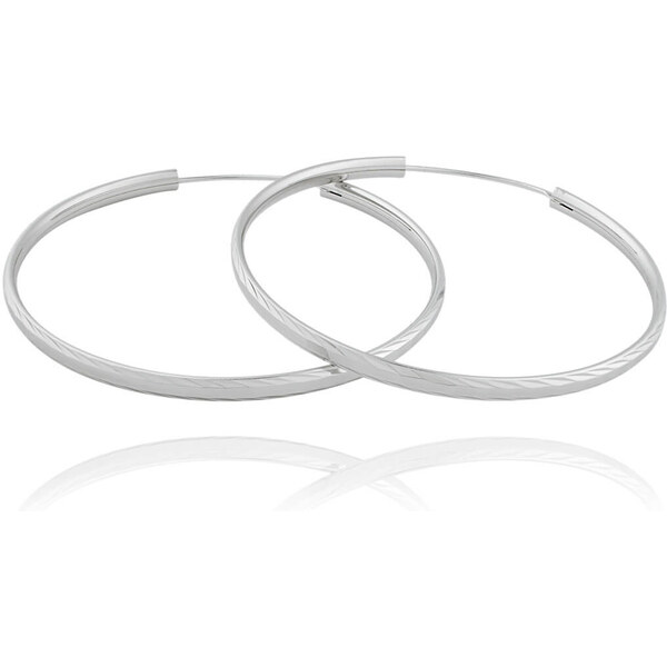 JVD Strieborné náušnice kruhy SVLE0217XD500 2,5 cm 66579405