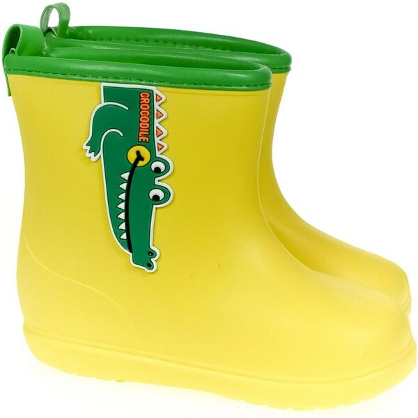 JOHN-C Detské žlté gumáky CROCODILE 25082581