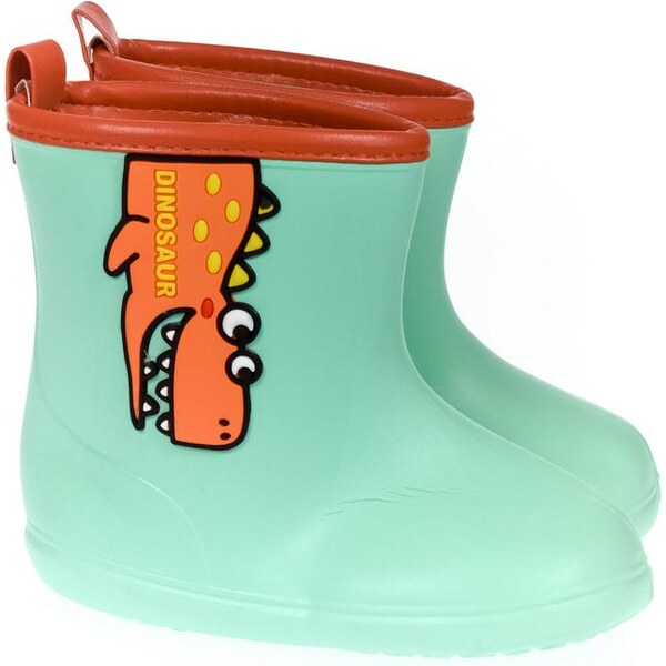 JOHN-C Detské zelené gumáky DINOSAUR 25082583