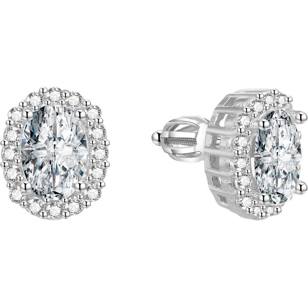 Beneto Trblietavé strieborné náušnice AGUP1501S 66593919