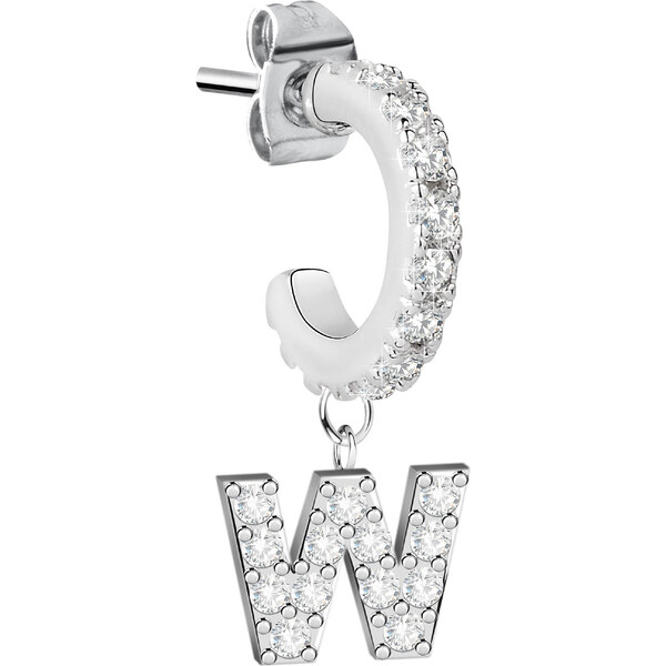 La Petite Story Single náušnica „W“ LPS02ARQ83 66591124