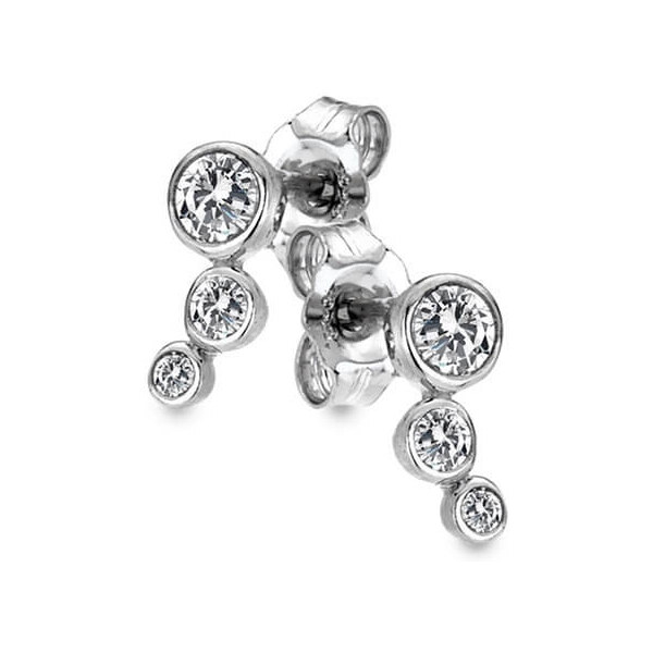 Hot Diamonds Strieborné náušnice s diamantmi Tender DE640 66578272