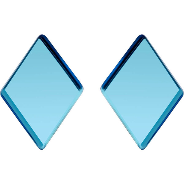 Preciosa Oceľové náušnice fragmentom s modrým krištáľu 7375 67 66581747