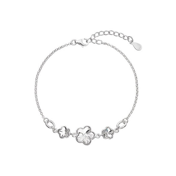 Evolution Group Strieborný náramok s kryštálmi Swarovski 33112.1 66595138