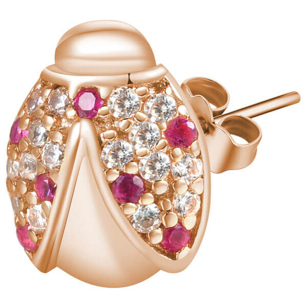 Rosato Bronzová single náušnica Lienka Storie RZO016 66581193